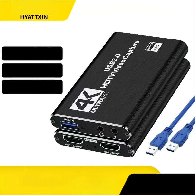 HDMI-salvestuskaart USB3 0 HDMI-USB otsesalvestuseks HDMI silmusväljundiga videokoguja HD 4K