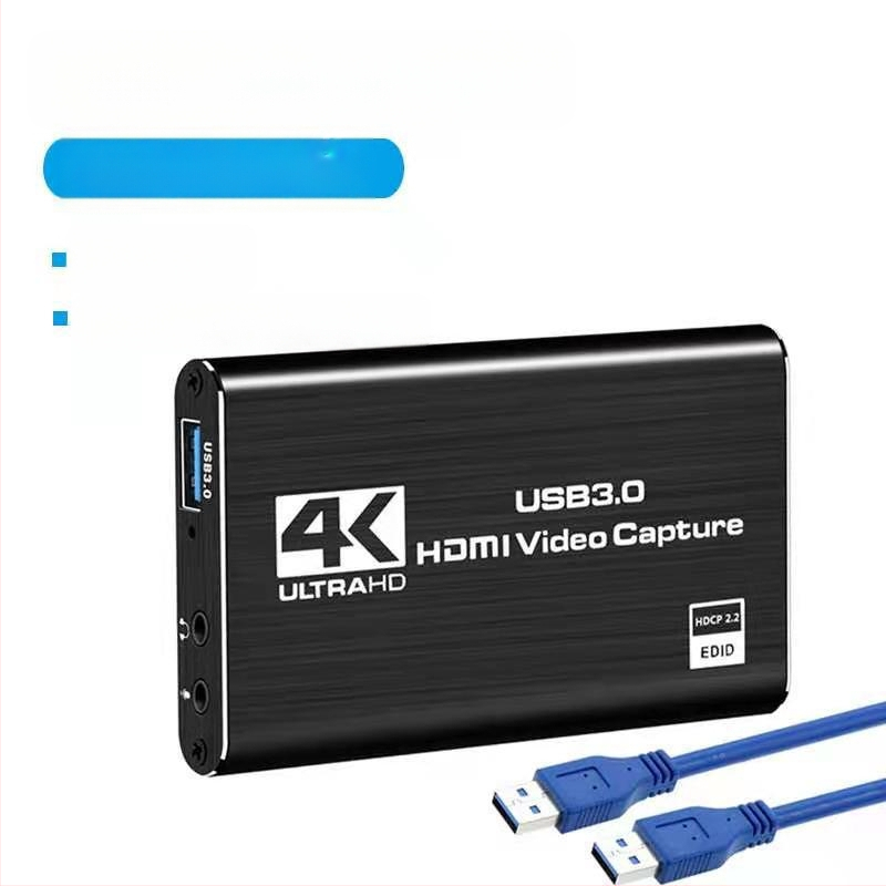 HDMI-salvestuskaart USB3 0 HDMI-USB otsesalvestuseks HDMI silmusväljundiga videokoguja HD 4K