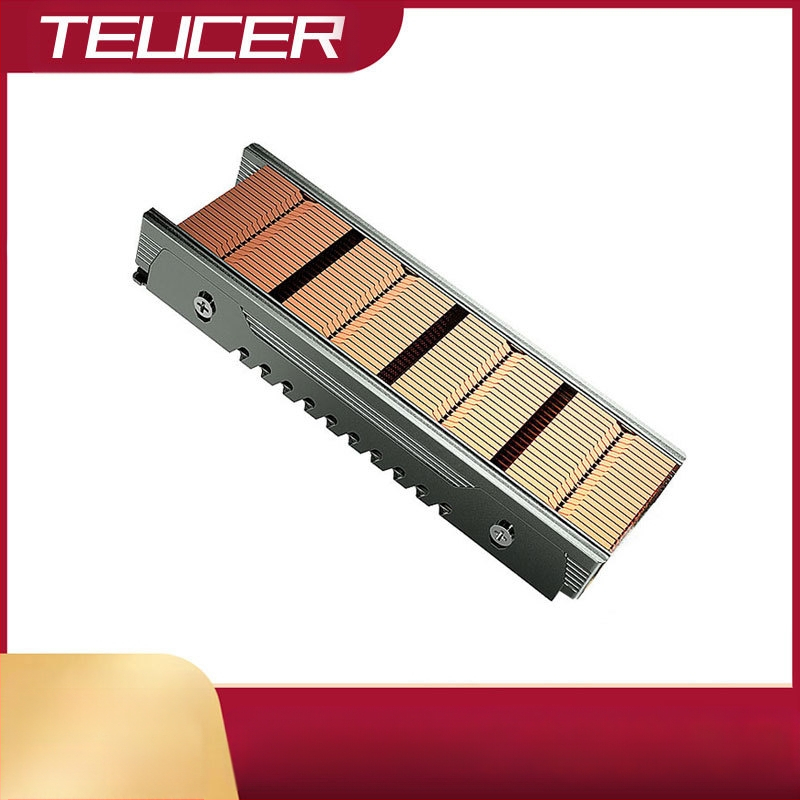 Zero Shijia M.2 SSD radiaator NVME2280SSD puhtast vasest ribidega jahutusvest m2 jahutusribid