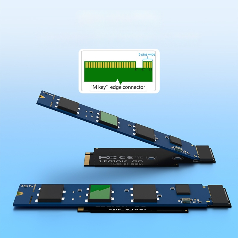 Sobib Lenovo Legion Go pihuarvuti sisemiste lisatarvikute modifikatsioonile 2280, asendavale 2242 SSD ülekandeplaadile
