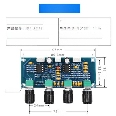 A901 digitaalse võimendi plaat, sobitustoonplaat, alalisvoolu tooniplaat, kõrgete ja madalate toonide reguleerimise häälestusplaat, eelvõimendi plaat
