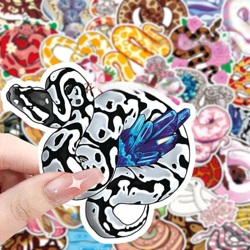 50 värvilist maokleepsu, kaksteist sodiaagimadu, koomiksikujutisega dekoratiivsed käe-, märkmiku- ja telefonikoti veekindlad kleebised