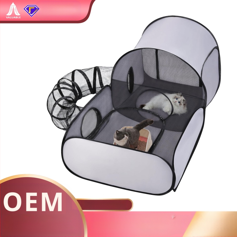 2025 Nova torba za mačke, prijenosni kavez za mačke i pse, kutija za mačke, prijenosna dijagonalna ekspanzija, velika torba za kućne ljubimce, prilagođavanje
