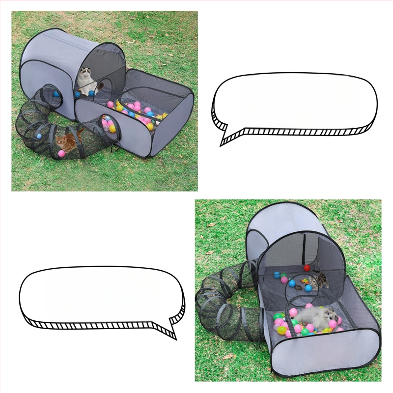 2025 Nova torba za mačke, prijenosni kavez za mačke i pse, kutija za mačke, prijenosna dijagonalna ekspanzija, velika torba za kućne ljubimce, prilagođavanje