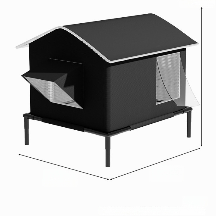 Az Amazon legkelendőbb macskafészke, kültéri Iglu, szigetelt macskafészek, összecsukható macskaketrec, macska, esőálló ház, esőálló macska- és kutyafészek