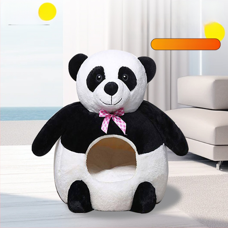 Aranyos rajzfilm stílusú aranyos medve kisállat fészek minden évszakhoz kiváló minőségű macskaszőnyeg kennel gyári nagykereskedelem