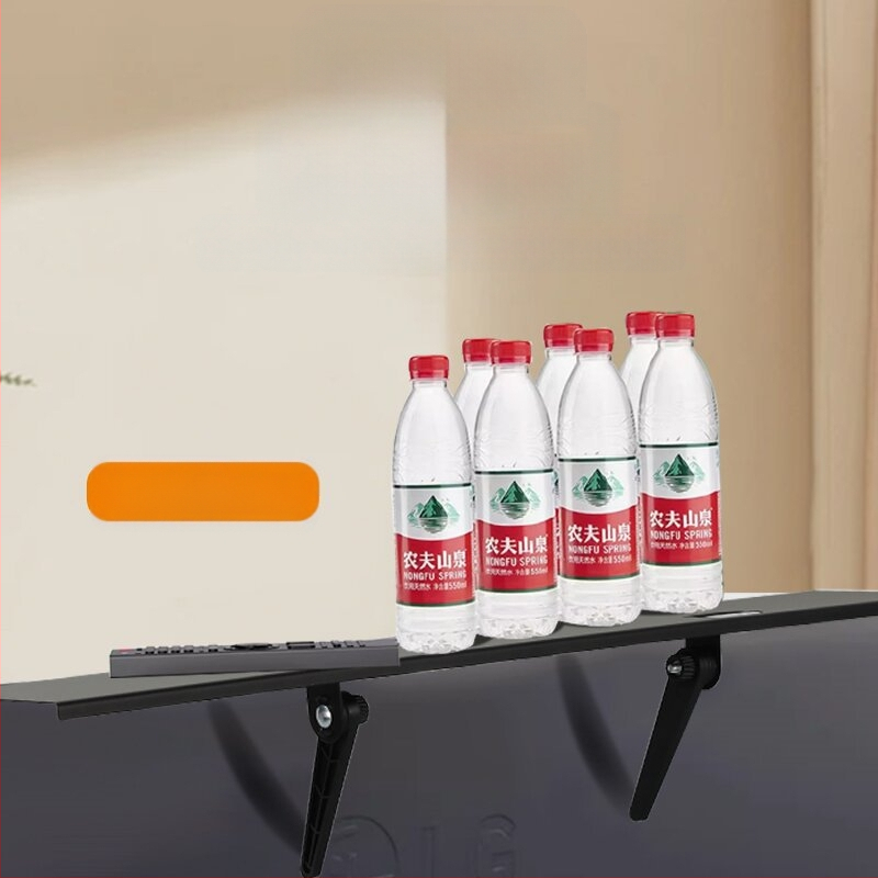 Löögivaba teleri digiboksi hoiuriiul paksendatud külmvaltsitud terasest arvutimonitori ülemise ruuteri kronstein