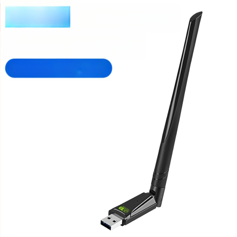 Placă de rețea wireless USB cu dublă frecvență, 650 m, fără driver, adaptor de rețea wireless WiFi 5G pentru computer desktop