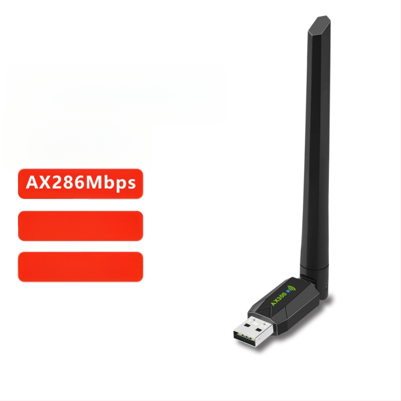 Placă de rețea wireless USB cu dublă frecvență, 650 m, fără driver, adaptor de rețea wireless WiFi 5G pentru computer desktop