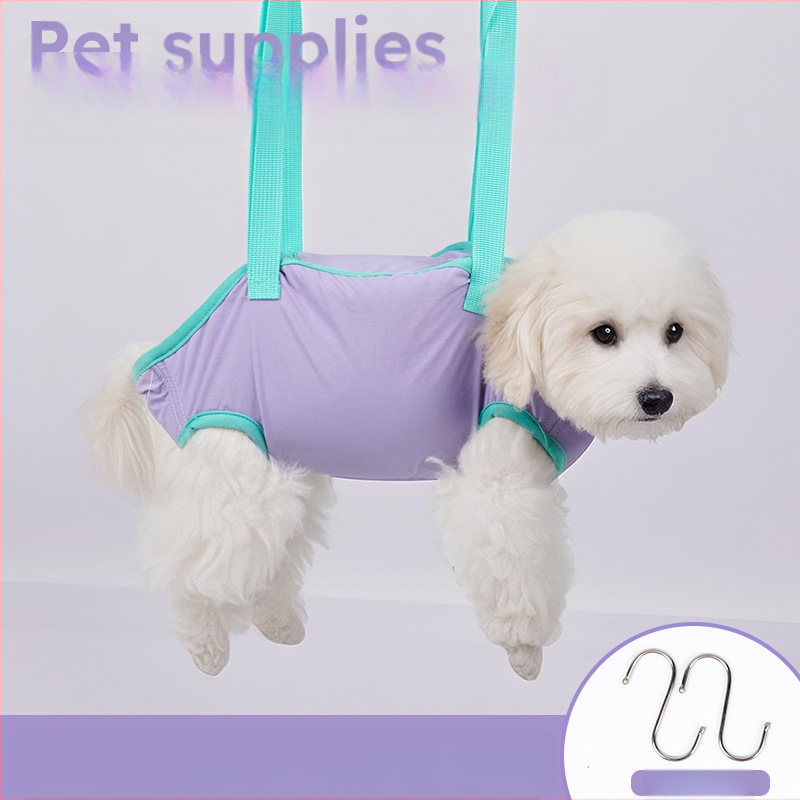 Új macska- és kutyafürdető fogózsák, háromdimenziós, körbetekerhető ápoló függőágy, szökésgátló táska kis és közepes méretű kutyáknak, háziállatoknak