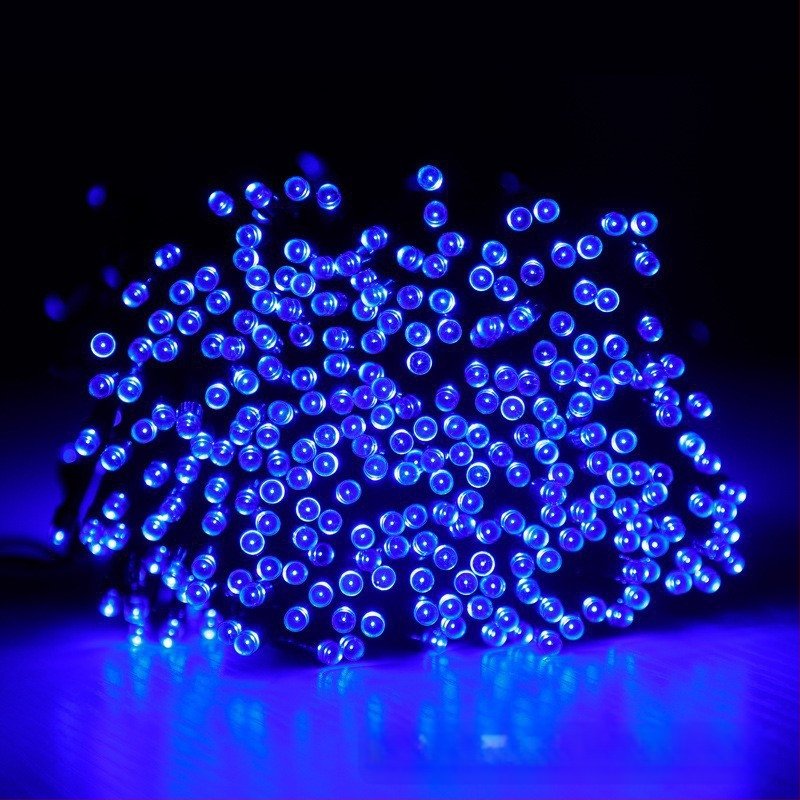 Saulės energija varomos LED girliandos, kiemo dekoravimo šviestuvai, „Gypsophila“ lauko inžinerinis apšvietimas, šventinis LED girliandų didmeninė prekyba