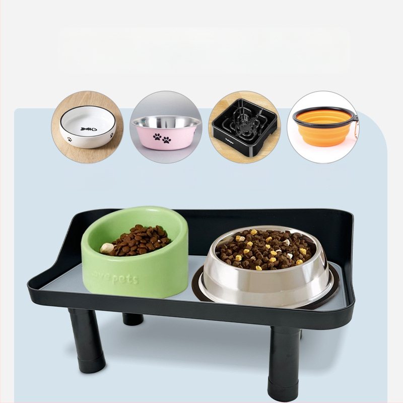 Lemmikloomakausi riiul, koeratõstetav söögilaud, reguleeritav kassi pokaalikauss, potiriiul, löögikindel lemmikloomatarvete hulgimüük