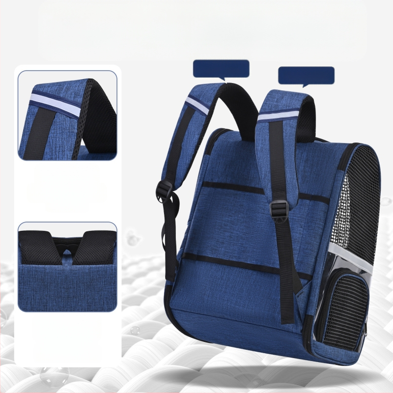 Testreszabott macskatáska, hordozható átlátszó macskahátizsák, háziállat-hátizsák, iskolatáska, meleg autós kutyatáska, nagy kapacitású