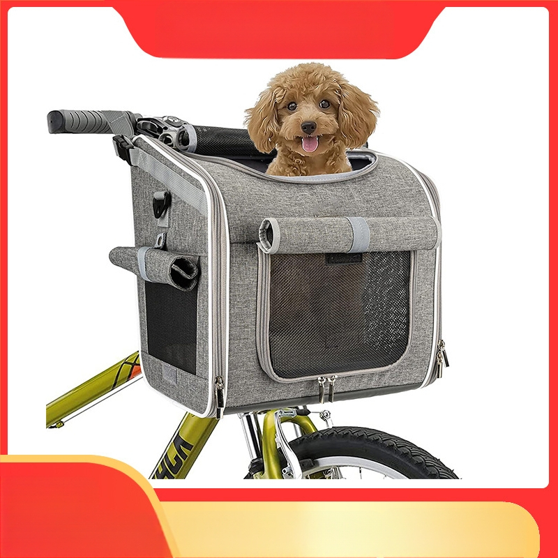 Jalgrattaga lemmikloomakott nelja avatud ukse ja võrgust akendega kassi seljakott multifunktsionaalne kaasaskantav lemmiklooma väljasõidukott