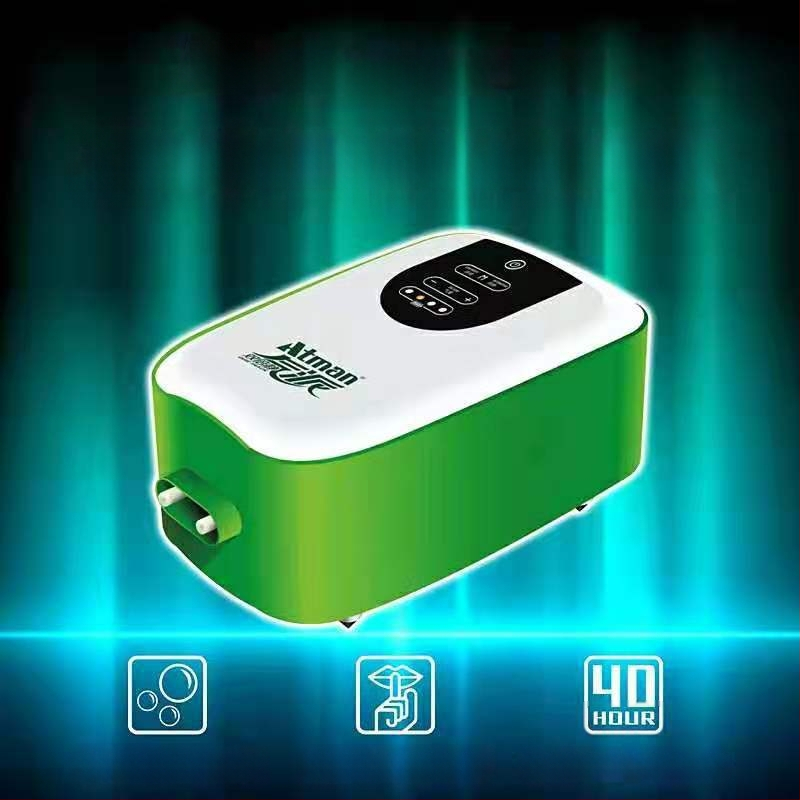 ATMAN Chuangxing įkrovimo oro pompa deguonies pompa žuvims deguonies pompa žvejybai deguonies aparatas mažas nešiojamas buitinis