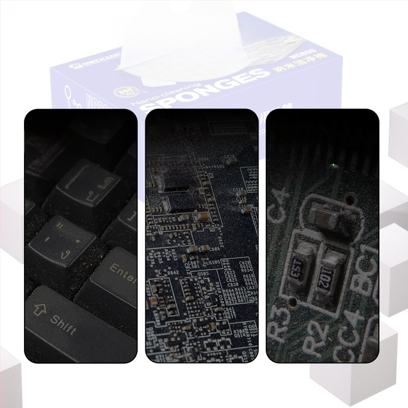 Karbantartó NC800 nano tisztítópamut, nagy sűrűségű pamut, nagy pontosságú tisztítás pelyhesítés nélkül, kopásállóság, erős adszorpció