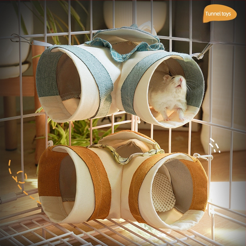 Jizai väike lemmikloomade puuri tunnel hamster meekott karihiir torumänguasi rippuv kanal suvine naarits siil pesa