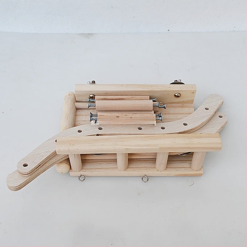 3 darabos papagáj madárkellék készlet, kerítés, emelvény, létra, hinta kombináció, madárkalitka mászójátékok, határokon átnyúló gyártók raktáron