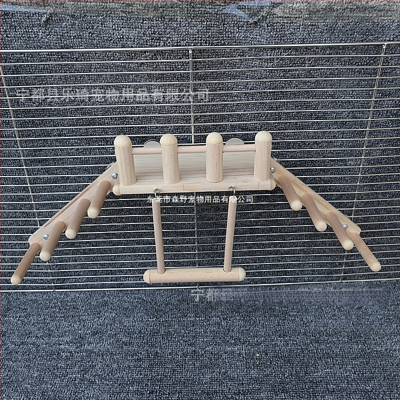 4-osaline komplekt: papagoi pedaalid, redelid, alus, trepid, kiik, linnu elupaik, hamsteri ronimisraam, lemmiklooma hüppelaud