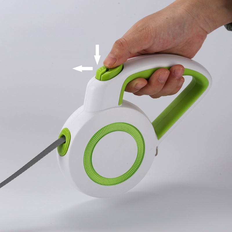 Gyári nagykereskedelmi kültéri éjszakai futó automatikus behúzható kutyapóráz, világító kisállat kutyapóráz kisállat-kellékek