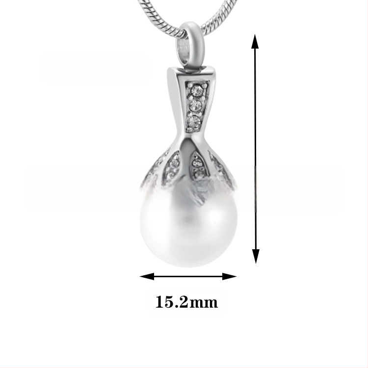 ebay karsti pārdodama piemiņas radinieku pelnu kaklarota sudraba pērļu kaklarota pelnu zārka kulons smaržu pudeles rotaslietas