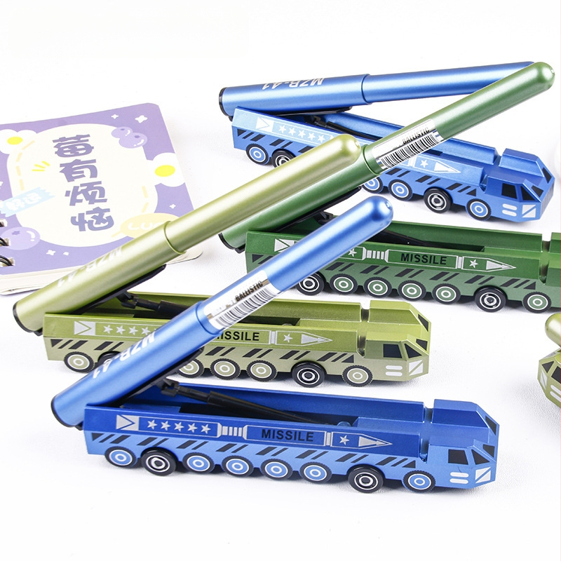 Loominguline lahe raketi geelpliiatsi simulatsioon relva modelleerimise siltide pliiats algkooli mänguasi pühadekingitus hulgimüük