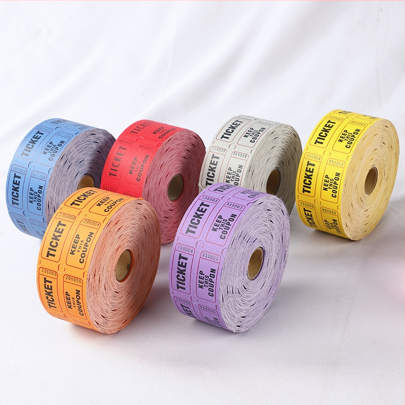 Tootjad toodavad kokkupandavaid mängupiletite rulle, järjekorranumbritega piletipaberit, loteriipileteid