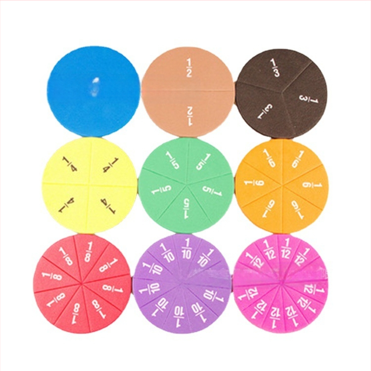 EVA щамповане на геометрични фигури триъгълник, кръгъл пъзел щамповане EVA играчки продукти