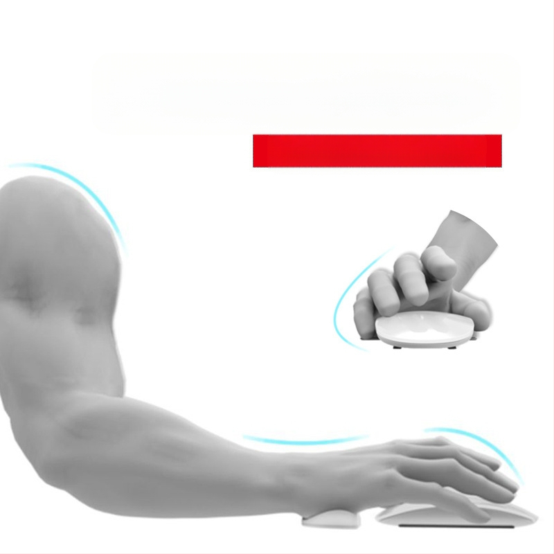 „Eggshell Workshop“ ergonomiškas pelės kilimėlis, prevencinė pelės riešo pagalvė, silikoninis riešo kilimėlis, riešo kilimėlis