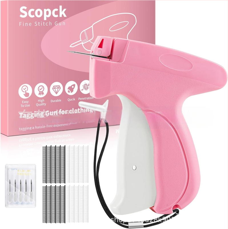 Greito drabužių taisymo siuvimo pistoletas drabužių siuvimo įrankio etiketė klijų adatų pistoletas antklodžių laikiklis
