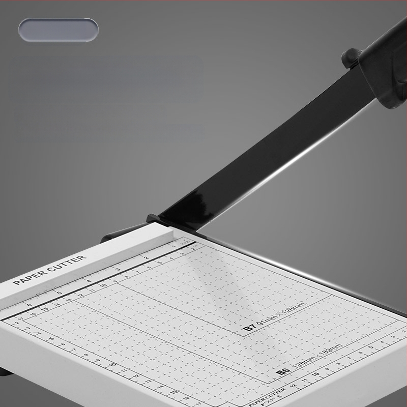 Rūpnīcas tiešais A4 tērauda papīra griezējs ar preses sloksni, modernizēts papīra griezējs, manuāls siena griezējs, foto griešanas mašīna