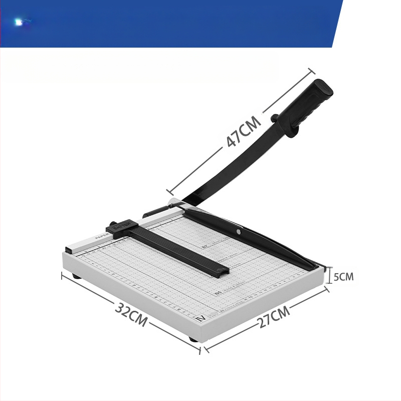 Rūpnīcas tiešais A4 tērauda papīra griezējs ar preses sloksni, modernizēts papīra griezējs, manuāls siena griezējs, foto griešanas mašīna