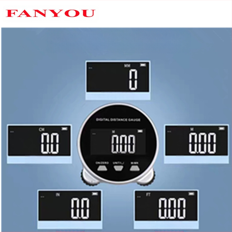 Fanyu elektrooniline digitaalne näidikrulljoonlaud Radiaansilindriline kumer pind sirge näoga ebakorrapärase pinnaga multifunktsionaalne mõõtejoonlaud