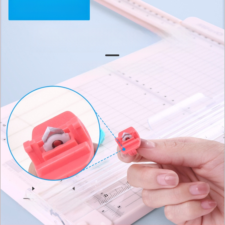 Kedeyou 13217 papīra griezējs taisnas līnijas locīšanas papīra griezējs studentu biroja sertifikāta fotopapīra griezējs griešanai