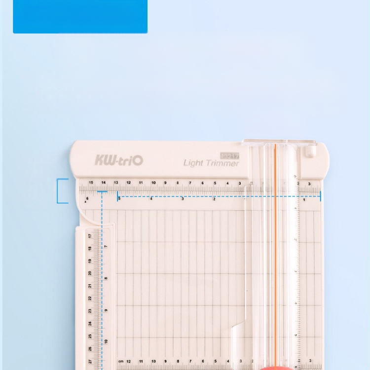 Kedeyou 13217 papīra griezējs taisnas līnijas locīšanas papīra griezējs studentu biroja sertifikāta fotopapīra griezējs griešanai