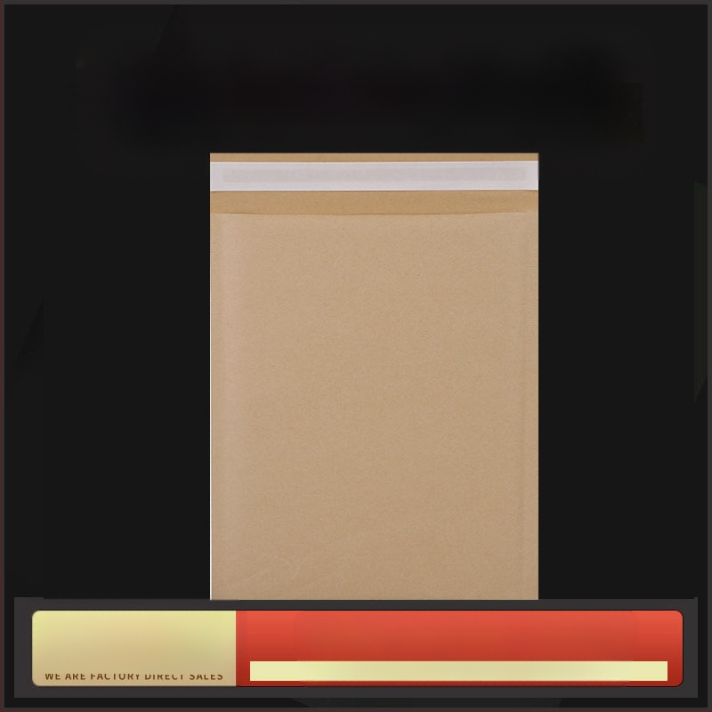 Natūralaus kraftpopieriaus burbulinis maišelis putplasčio pakavimo maišelis, atsparus smūgiams, burbulinis vokų maišelis, drabužių maišelis, mažas, aplinkai nekenksminga medžiaga