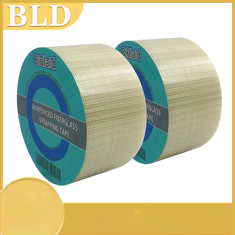 Ruudukujuline klaaskiust lint hallituse elektriseadmete fikseeritud pakendi kiudliim jälgi ei oma ühepoolne triibuline kiudlintlint