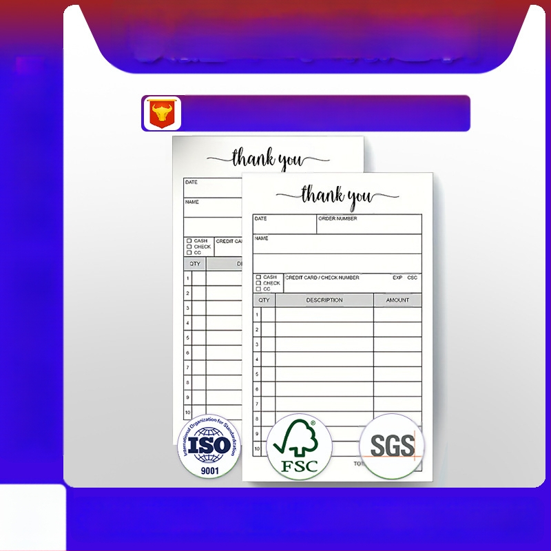 Tarpvalstybinė angliškų parduotuvių sandėlio kvitų knyga, gaunamų ir išsiunčiamų prekių spausdinimas, pritaikyti „vienas su dviem“ ir „tris su vienu“ dokumentai, eksporto gamintojai