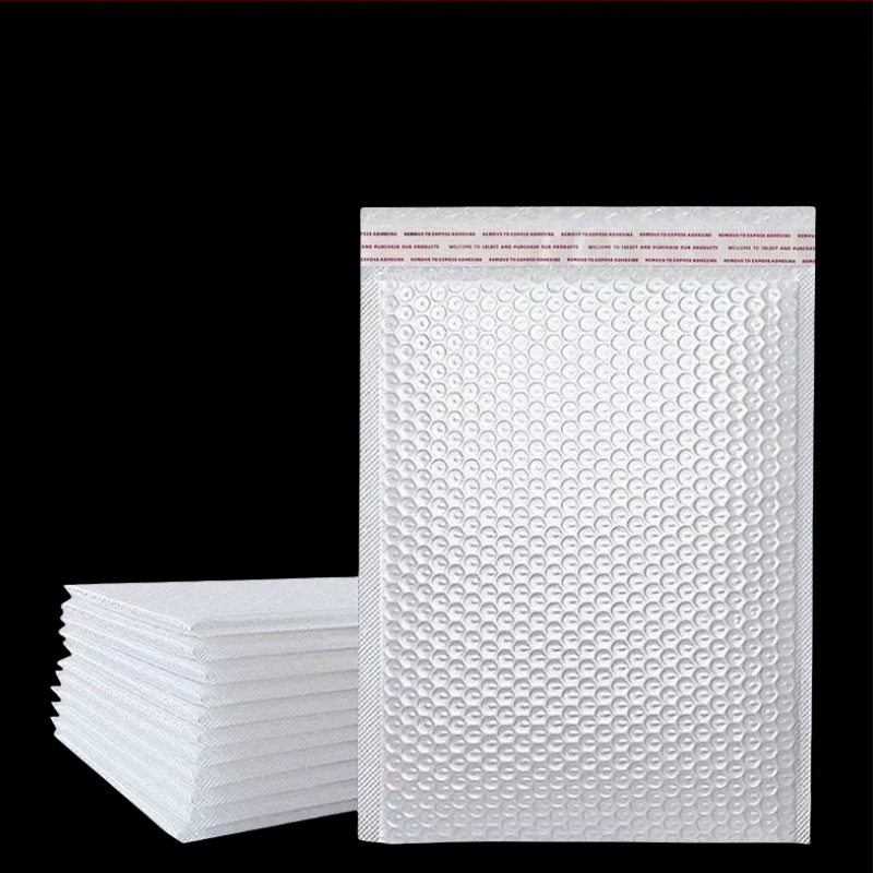 Σακούλα με φυσαλίδες από περλέ φιλμ 80g, πυκνή, αδιάβροχη και περιτυλιγμένη με φυσαλίδες, τσάντα συσκευασίας logistics για ηλεκτρονικό εμπόριο, διασυνοριακές ειδικές συσκευασίες, φάκελος