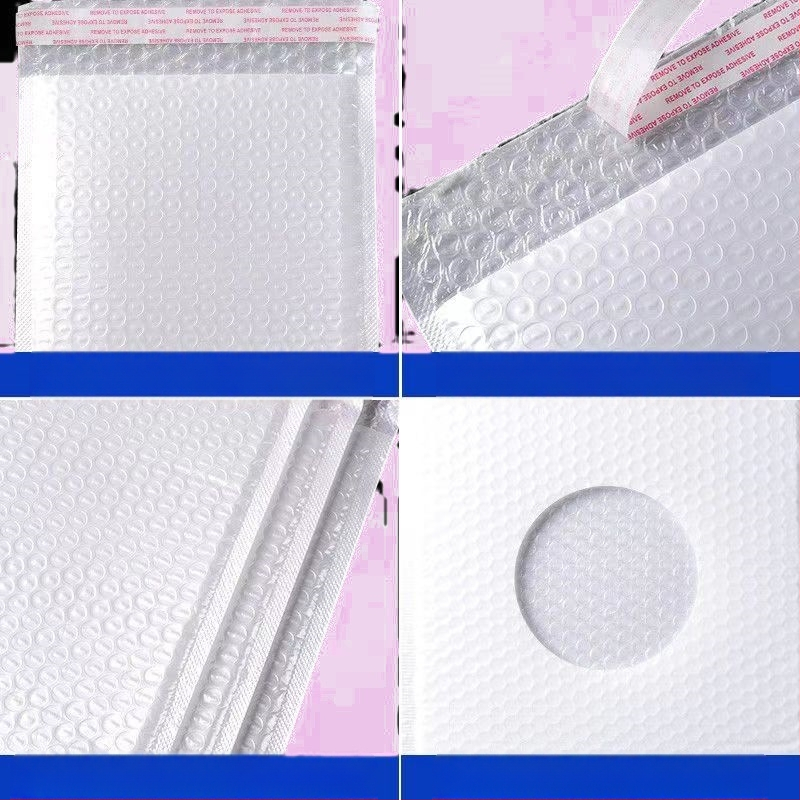 Σακούλα με φυσαλίδες από περλέ φιλμ 80g, πυκνή, αδιάβροχη και περιτυλιγμένη με φυσαλίδες, τσάντα συσκευασίας logistics για ηλεκτρονικό εμπόριο, διασυνοριακές ειδικές συσκευασίες, φάκελος