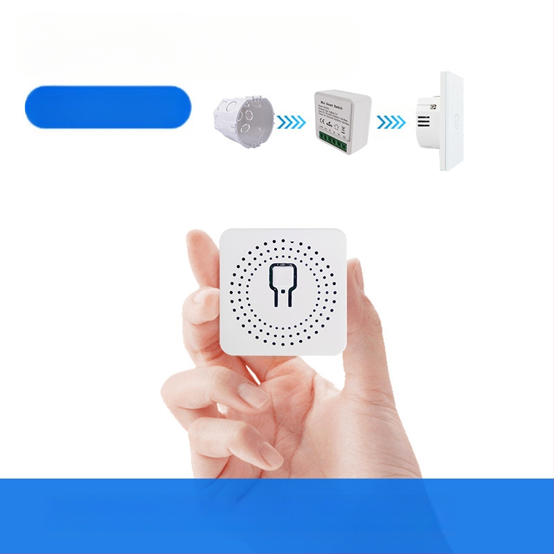 Tuya Zigbee nutika lüliti sisse/välja seadme rakenduse hääljuhtimisega peidetud ühe lülitiga kahekordse juhtimisega lüliti