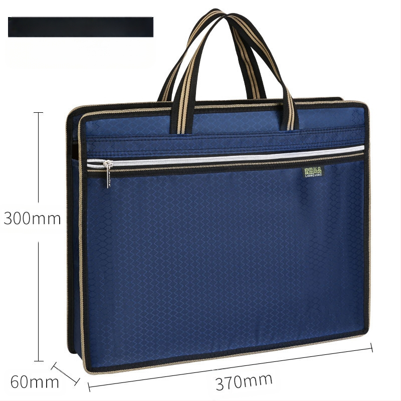 Dokumendikott Lõuend A4 kontoriportfell Portfell Õpilaskott Info Meestele ja naistele Lukuga Veekindel Suure mahutavusega Tootmine