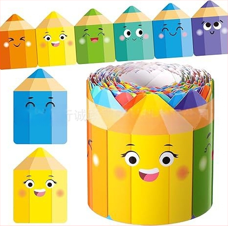 Äärisev laineline teadetetahvel Kriiditahvel Ääris Pliiats Värvipliiats Dekoratiivkleebis Reklaamtahvel Dekoratiivkleebis Pirukas