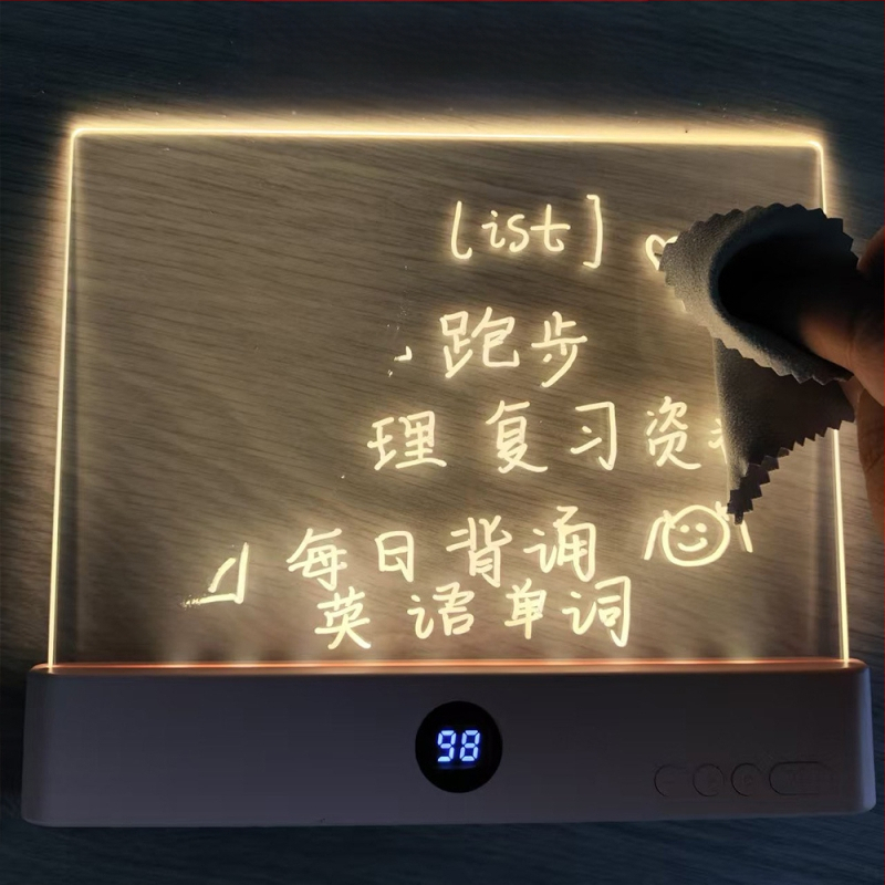 Graffiti õppelamp, piiriülene uus kaasaskantav läbipaistev lugemislamp, astmevaba hämardusega õppelamp, ajastatud lugemislamp