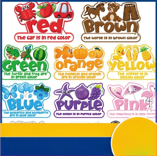 Tootja tarvikud Piiriülesed populaarsed värvilised laste plakatid Klassiruumi teadetetahvli kaunistused Puuviljad Loomad Köögiviljad Sõnakaardid