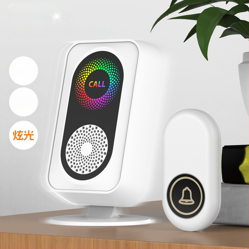 Vana mehe uksekell koduseks kasutamiseks intelligentne elektrooniline uksekell kaasaskantav pikamaa traadita kõneseade