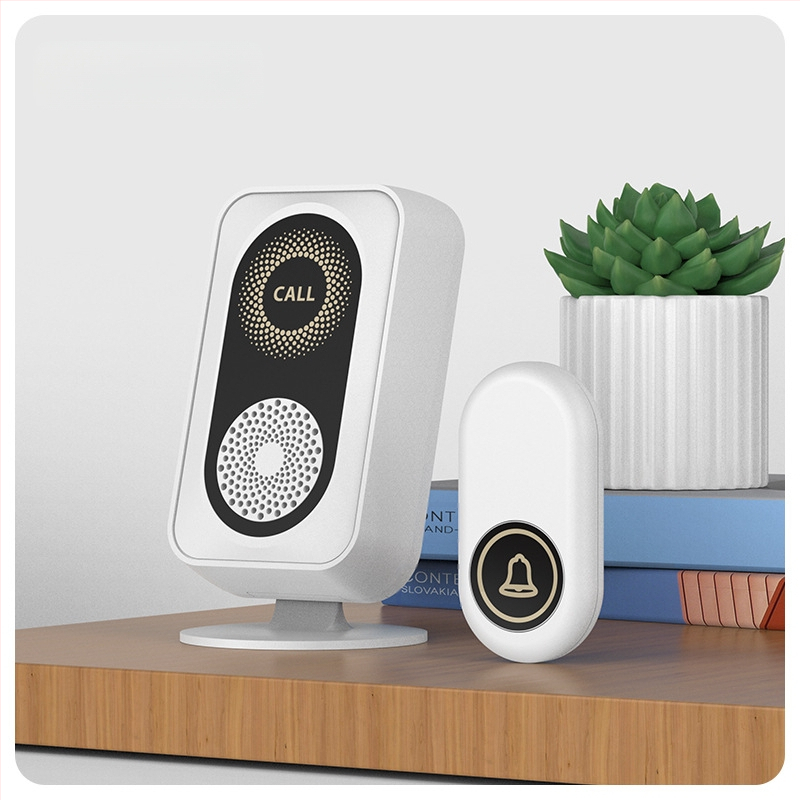 Vana mehe uksekell koduseks kasutamiseks intelligentne elektrooniline uksekell kaasaskantav pikamaa traadita kõneseade