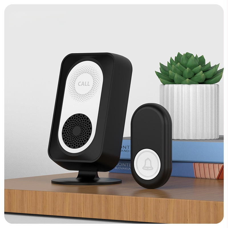 Vana mehe uksekell koduseks kasutamiseks intelligentne elektrooniline uksekell kaasaskantav pikamaa traadita kõneseade