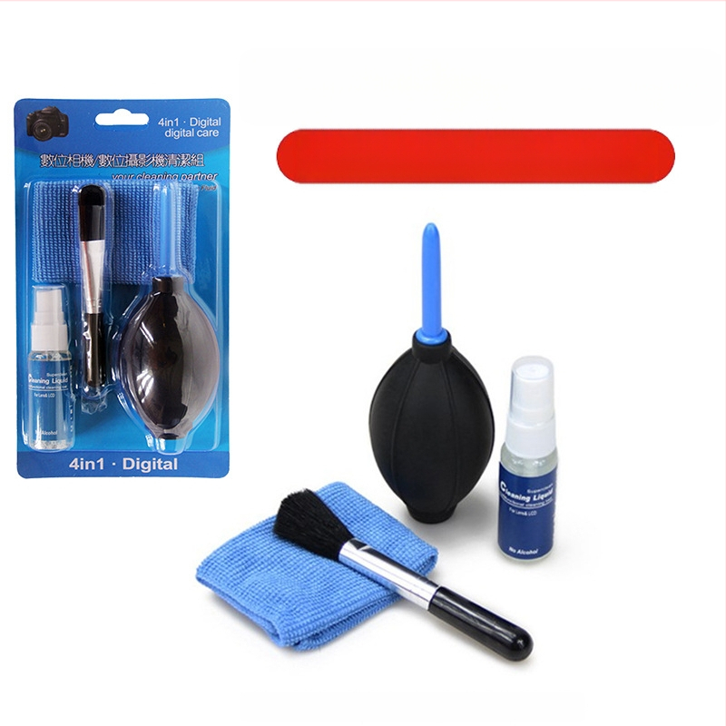 4-ühes digitaalne puhastusülikond, 4-osaline komplekt, 4-ühes peegelkaamera arvutipuhastusülikond, professionaalne puhastusülikond, neli