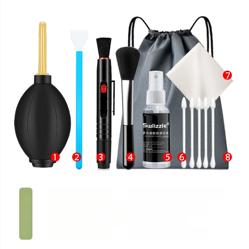 Peegelkaamera puhastuskomplekt peeglita objektiivi digitaalse tolmu eemaldamiseks CMOS/CCD puhastusanduri tolmu eemaldamise tööriist